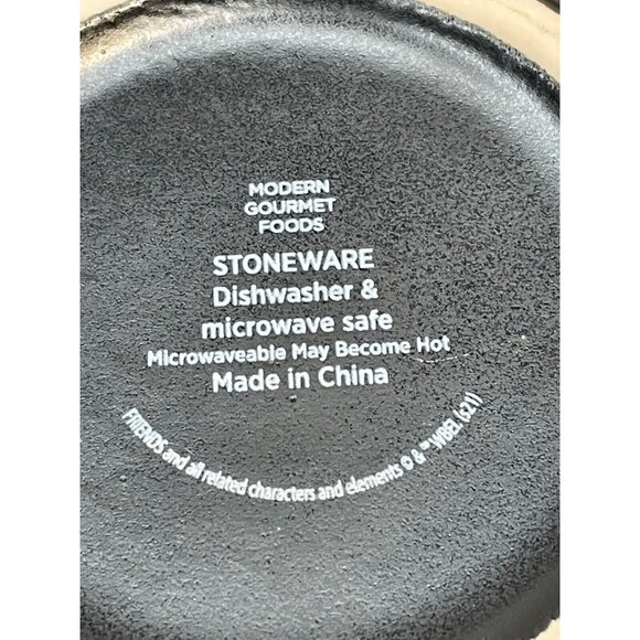 Central Perk Friends stoneware coffee mug Modern Gourmet Foods 3 1/2" TV black - Picture 7 of 9